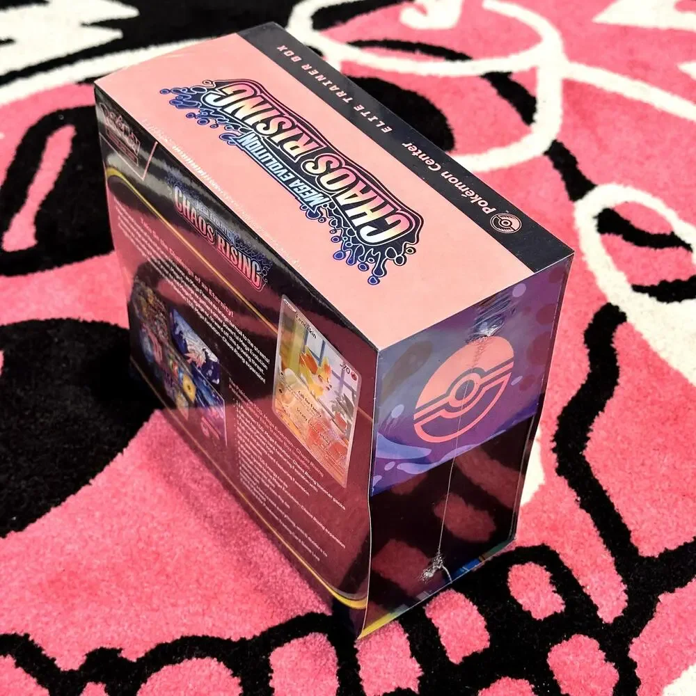 Pokémon Center Chaos Rising Elite Trainer Box – Sealed – As Pictured